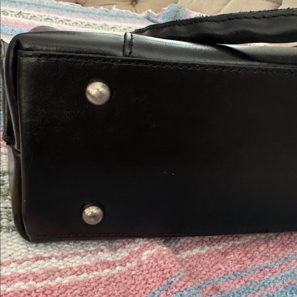 NWOT Patricia Nash Marion Tote in Vintage Parisian Floral Tooled Black - Picture 11 of 16
